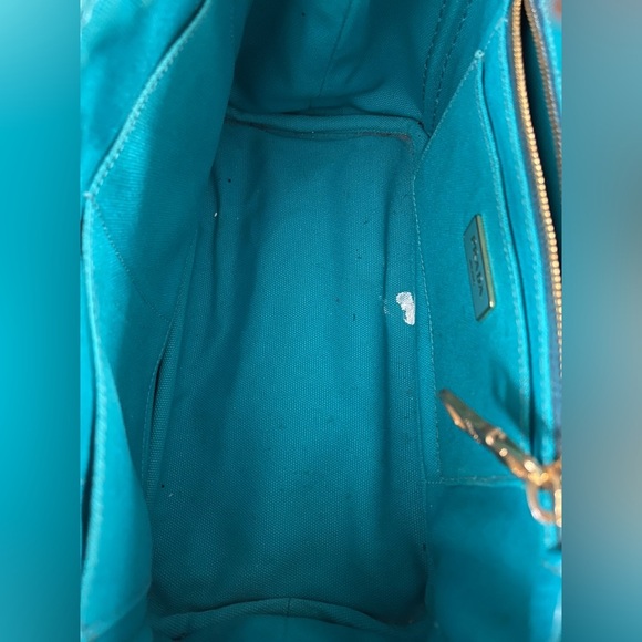 PRADA CANAPA IN A GORGEOUS TEALISH BLUE - Picture 8 of 14